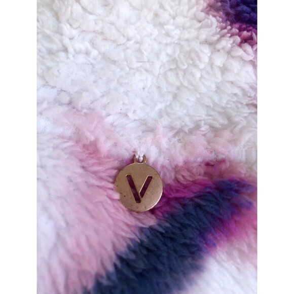 Lane Bryant Livi Half Zip Sherpa Pullover Jacket Size 26/28 Tie Dye Cozy - Picture 9 of 11